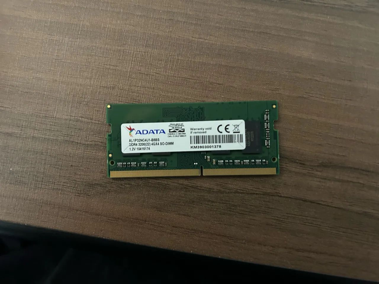 Memória RAM 4GB DDR4 3200MT/s para notebook