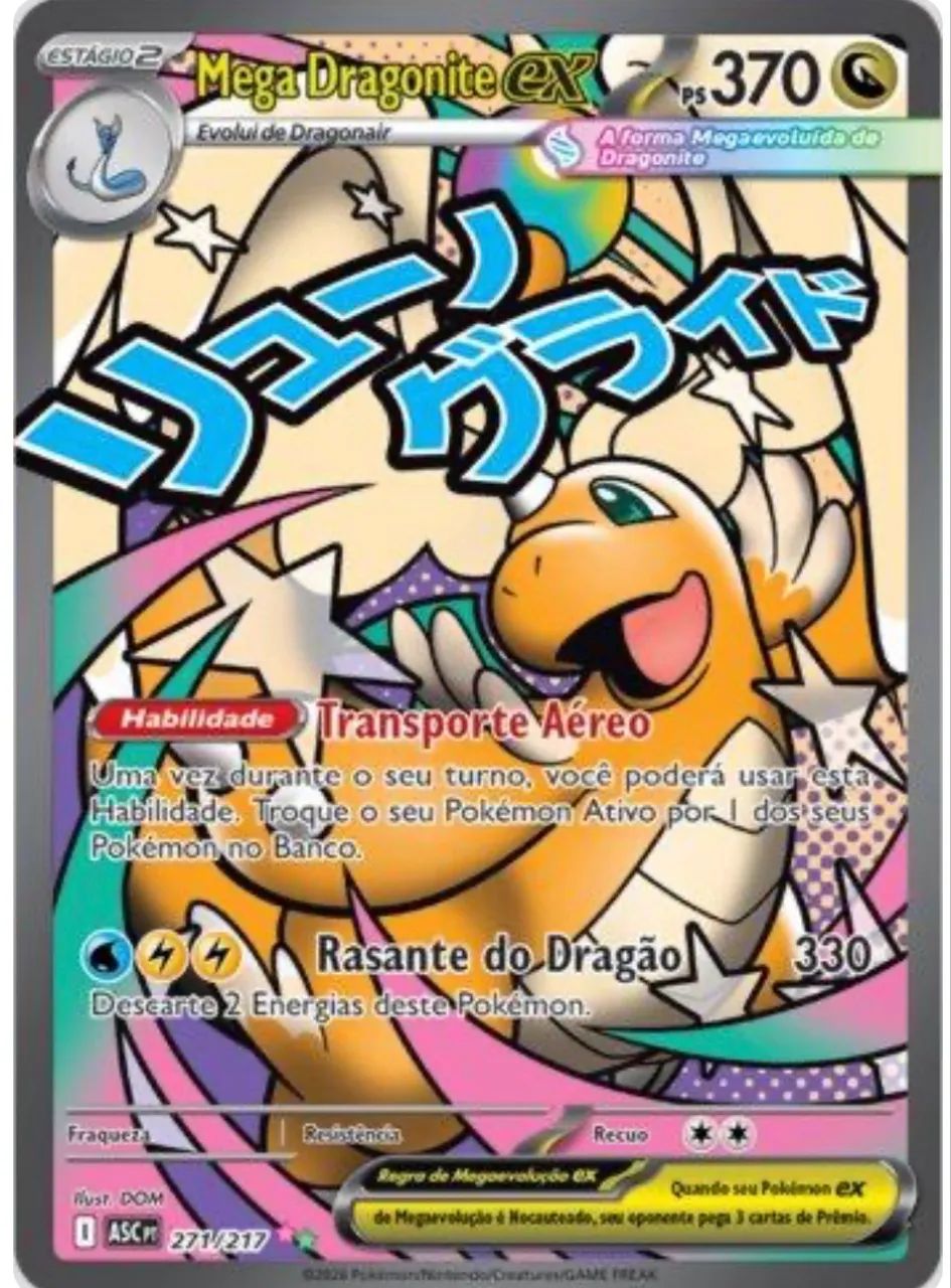 Mega dragonite ex - Jogos de Vídeo Game - Loteamento Jardim das