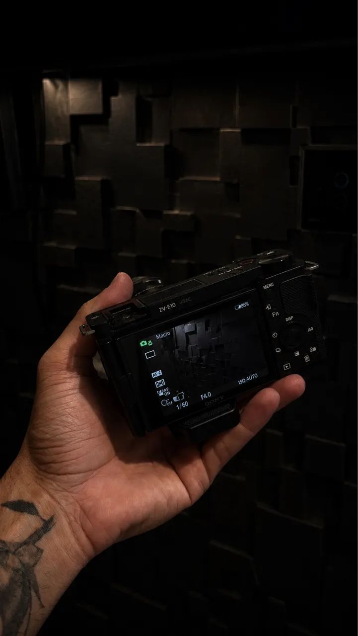 CÂMERA SONY ZVE10 4K 