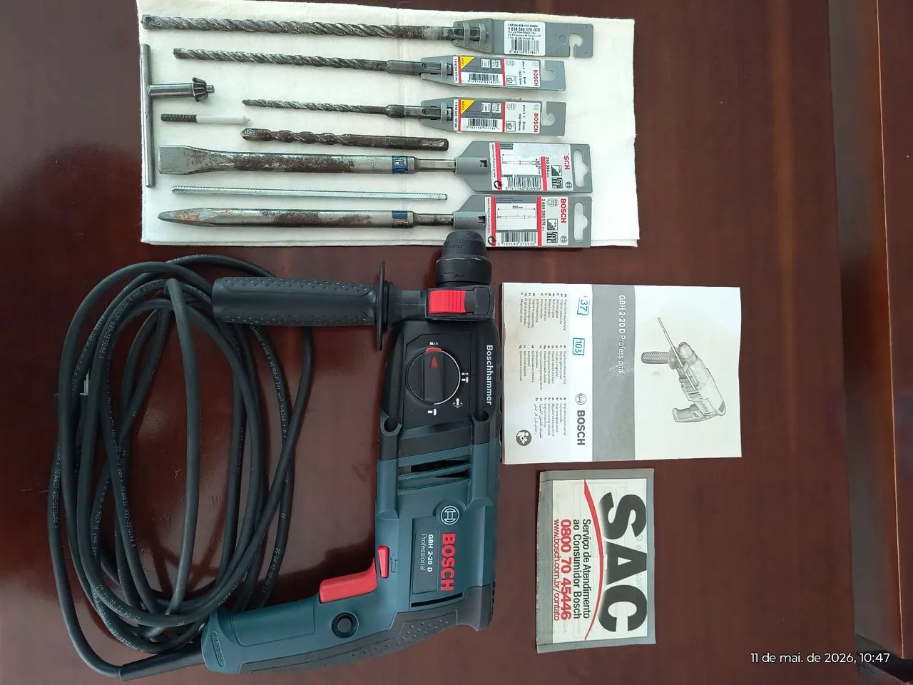 Martelete Profissional Bosch. - Foto 2