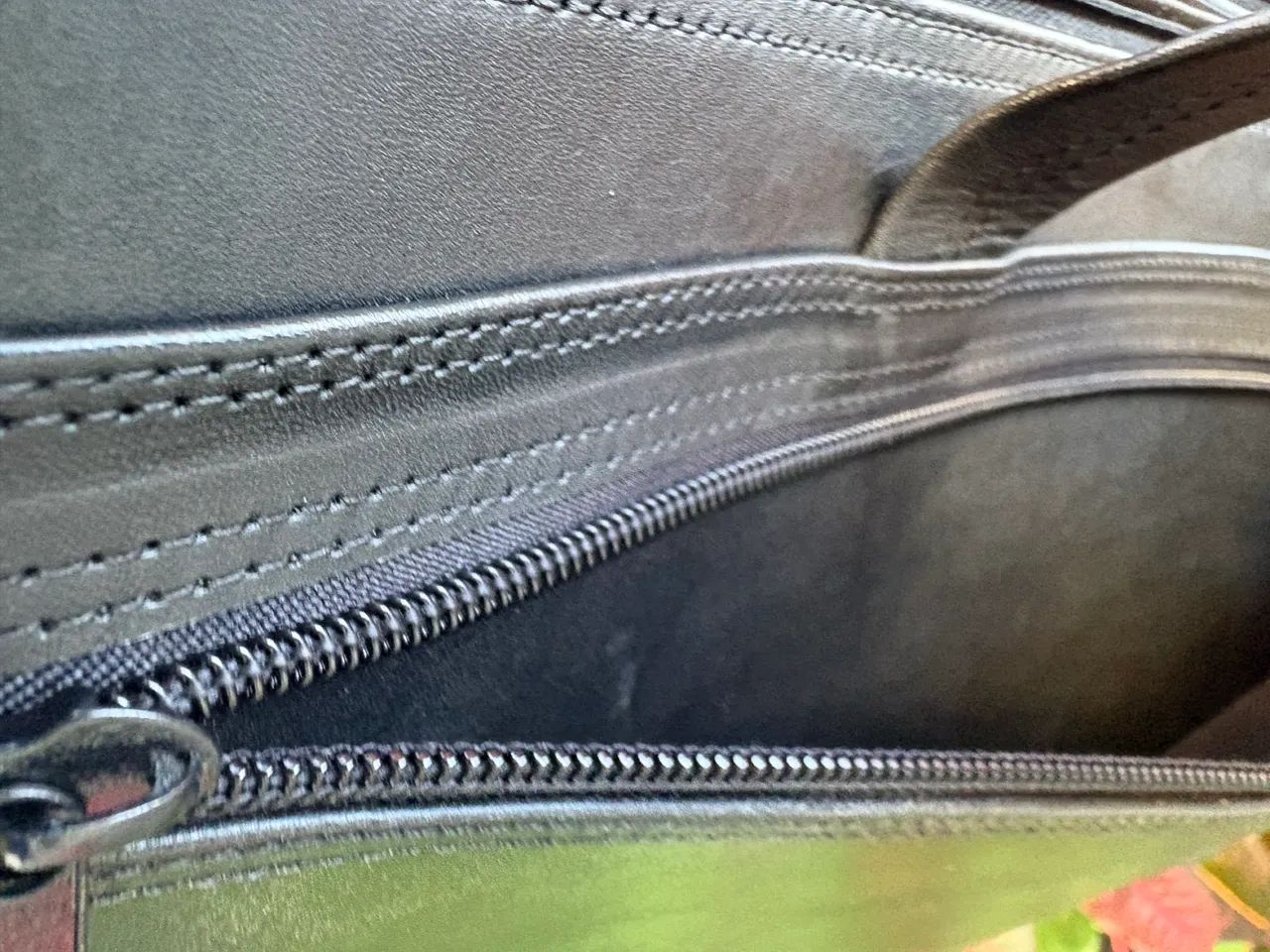 Pasta maleta estilo bag em couro legítimo.  - Foto 2