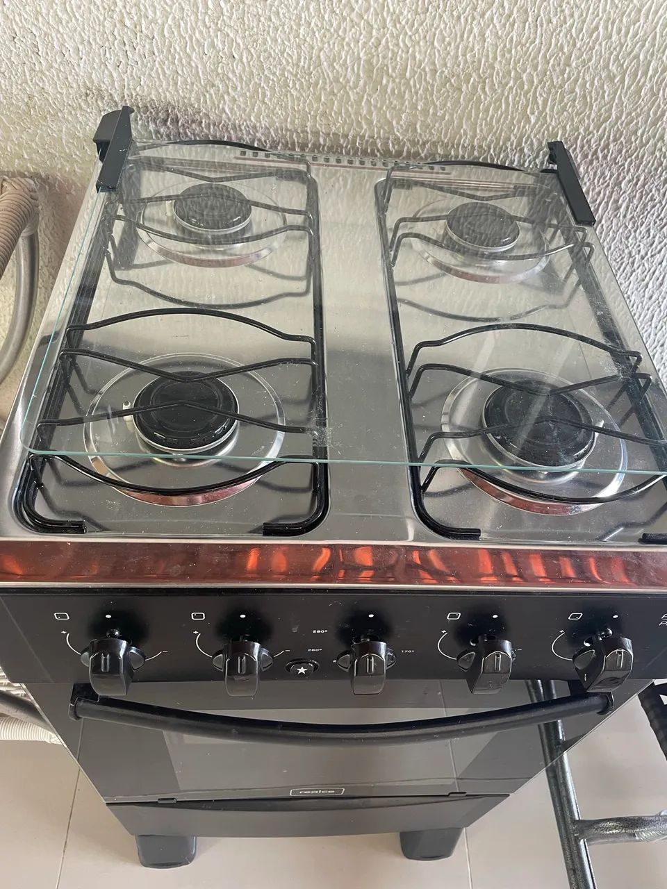 Fogão 4 bocas automático 