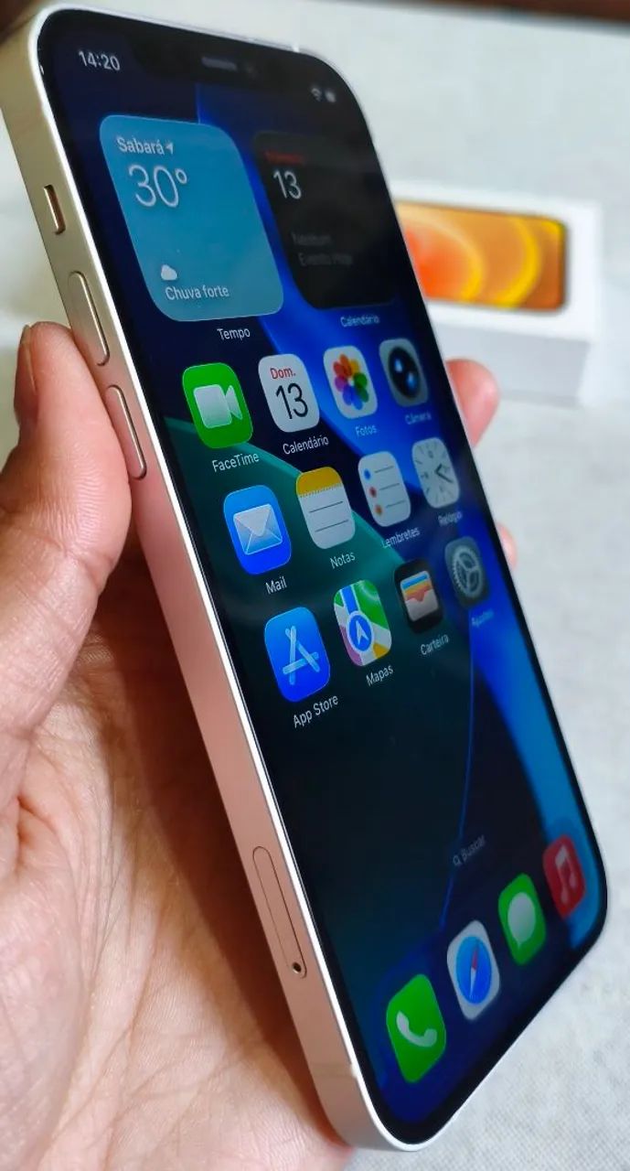iPhone 12 - 128g - Branco impecável! - Foto 2