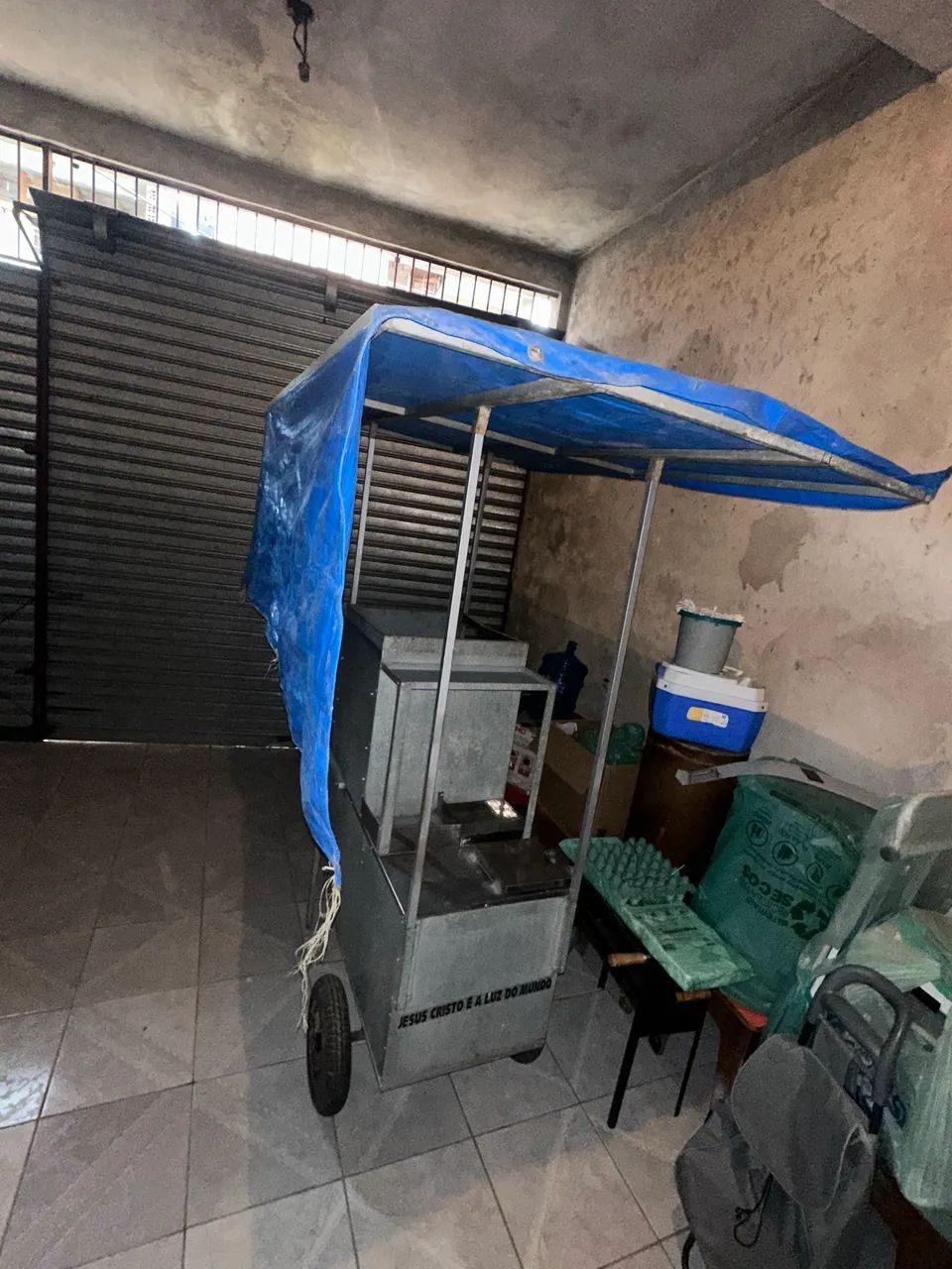 Carrinho de espetinhos em ótimo estado  - Foto 2