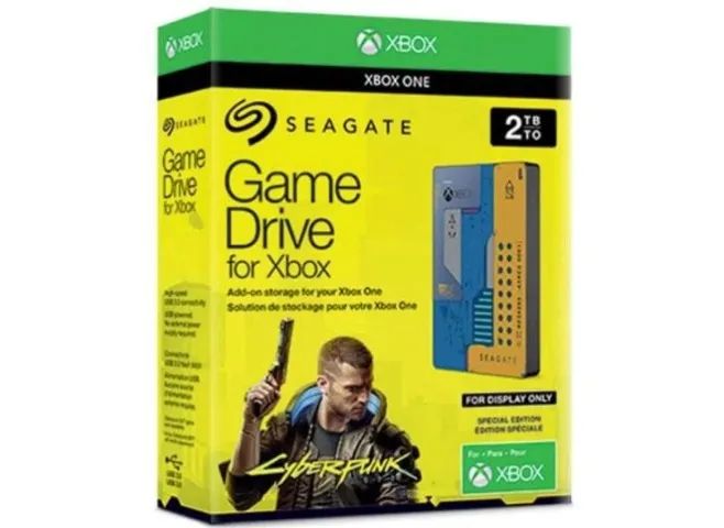  Xbox one Game Drive 2TB Seagate CyberPunk