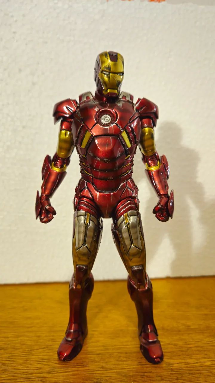 Estátua Homem de Ferro Iron studios - Edição Limitada battle damage - Foto 2