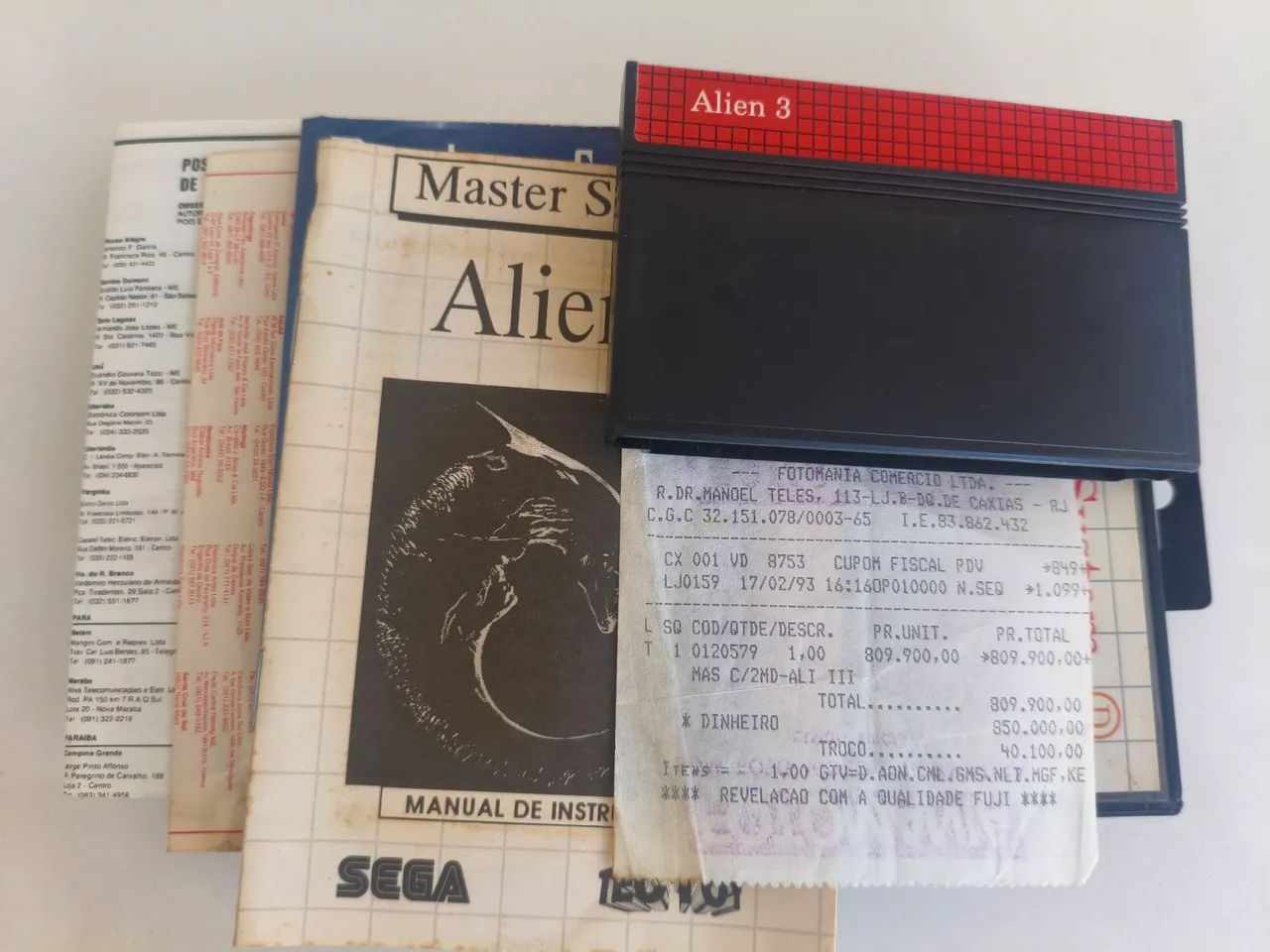 ALLIEN 3 para master System  - Foto 2