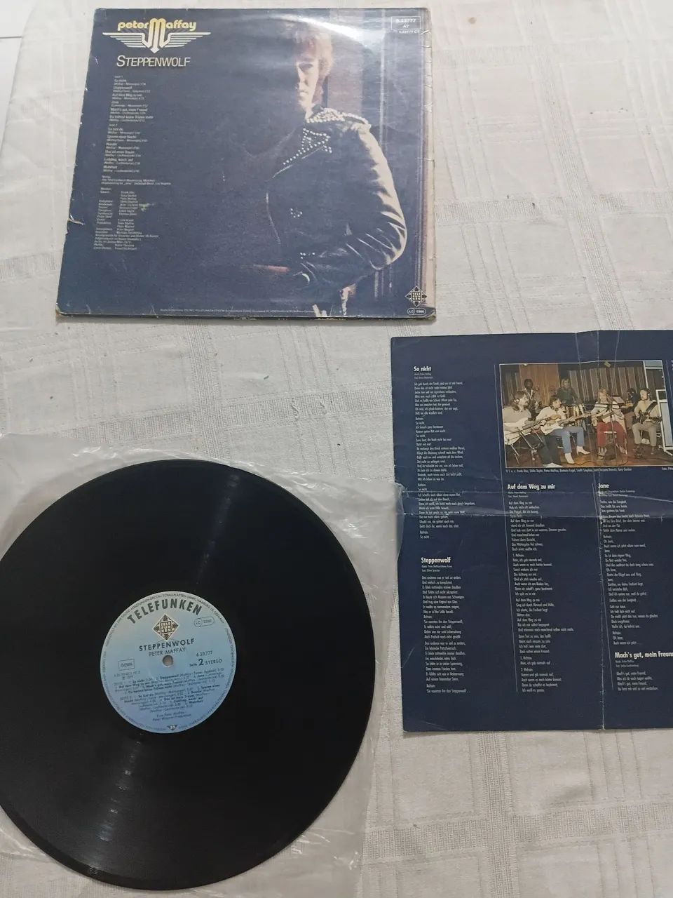 LP Peter Maffay Steppenwolf Edição Importada 1979 Original - Foto 4