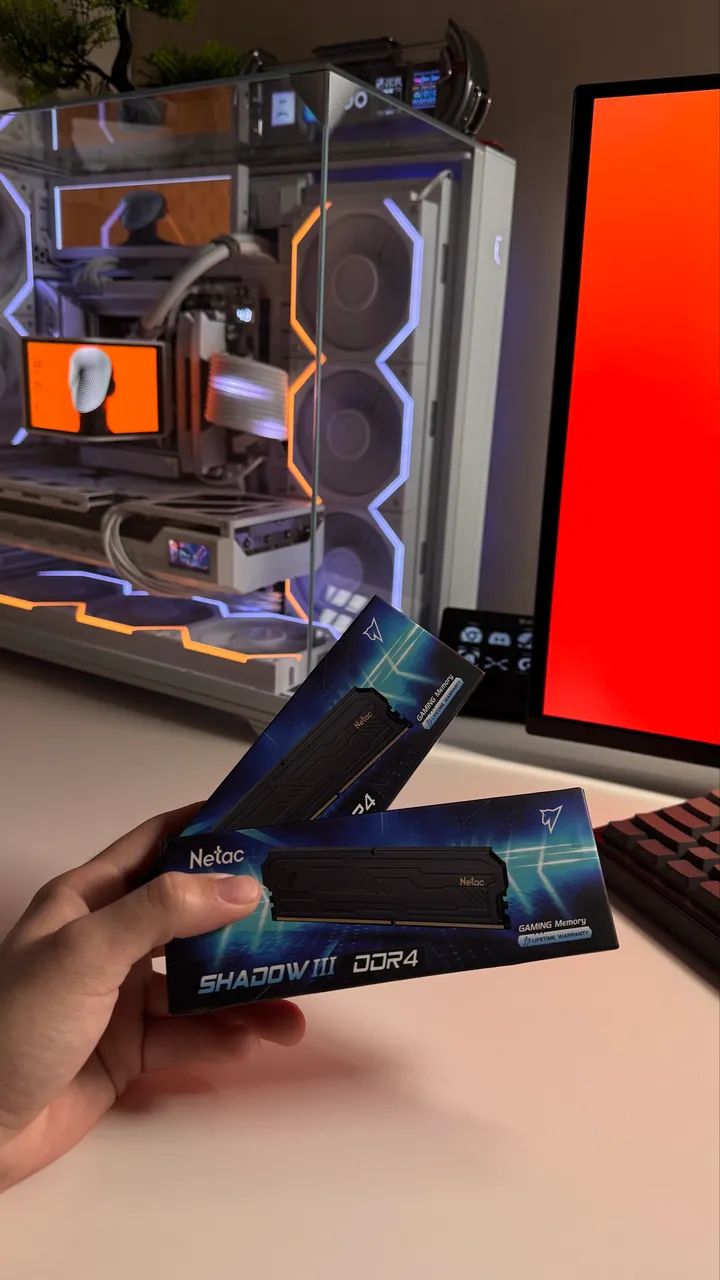 Memória RAM DDR4 NETAC 2x8 - 16GB
