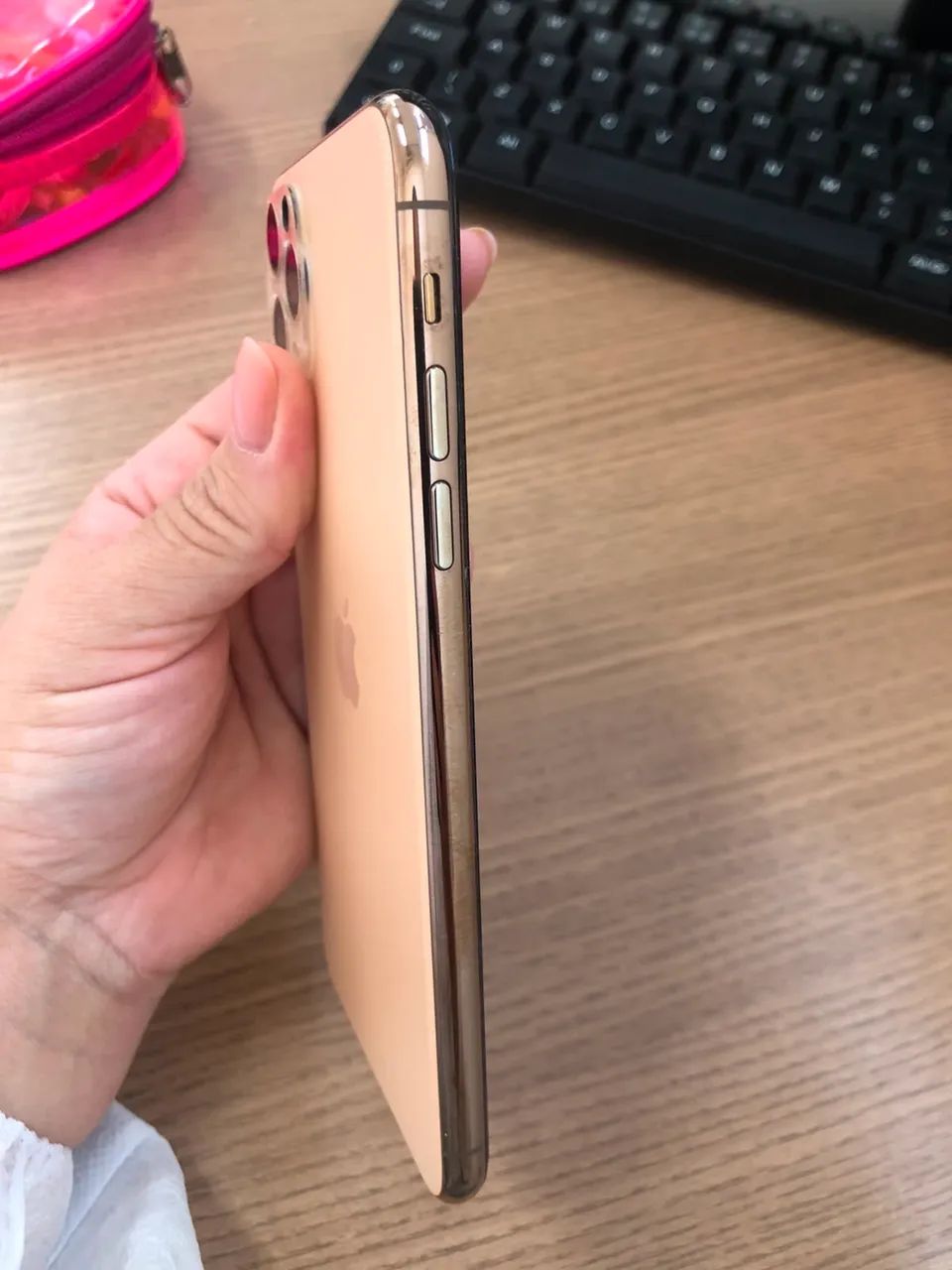iPhone 11 Pro Max gold rose. 512gb - Foto 3
