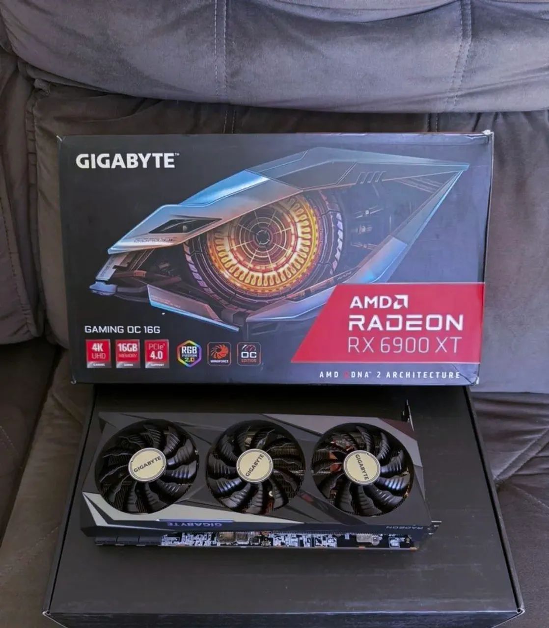Placa de vídeo AMD RX 6900 XT OC Gigabyte 16Gb