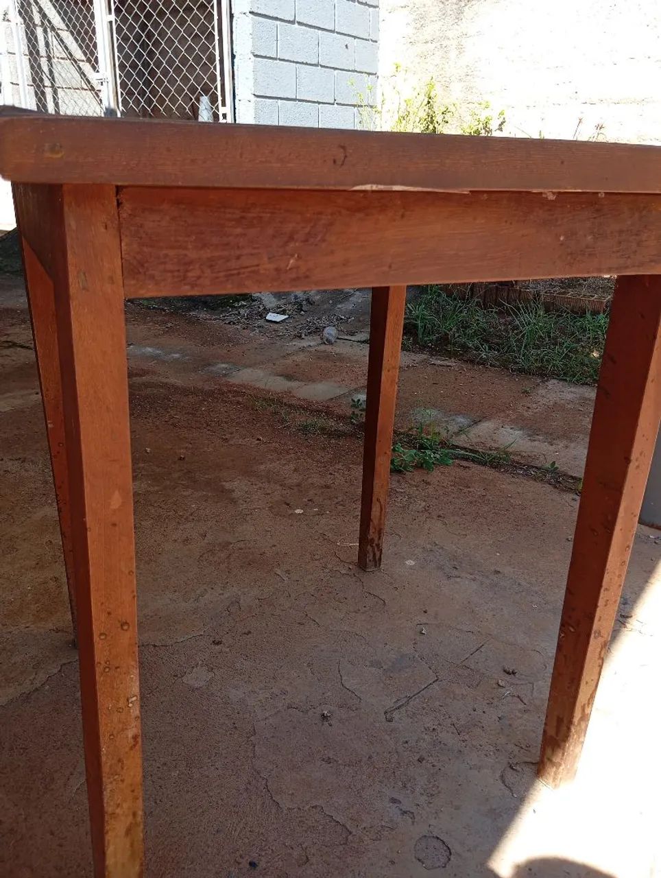 Mesa de madeira maciça  - Foto 3