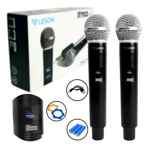 MICROFONE SEM FIO LE SIM LS 702 - Foto 4