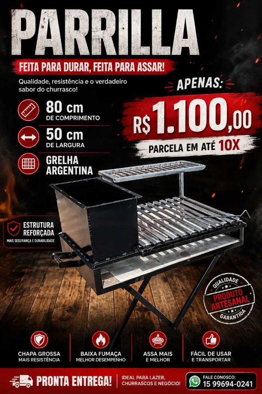 Churrasqueira parrilha 