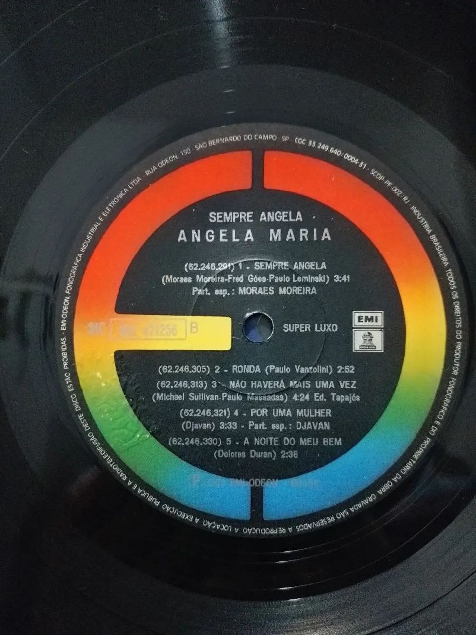 Vinil Angela Maria, Sempre Angela.  - Foto 5