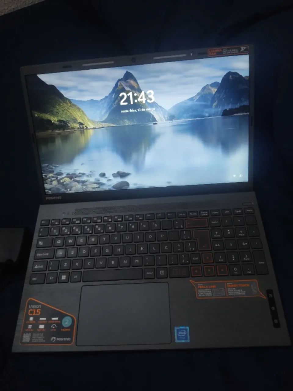 Vendo notebook Vision C15 seminovo  - Foto 2