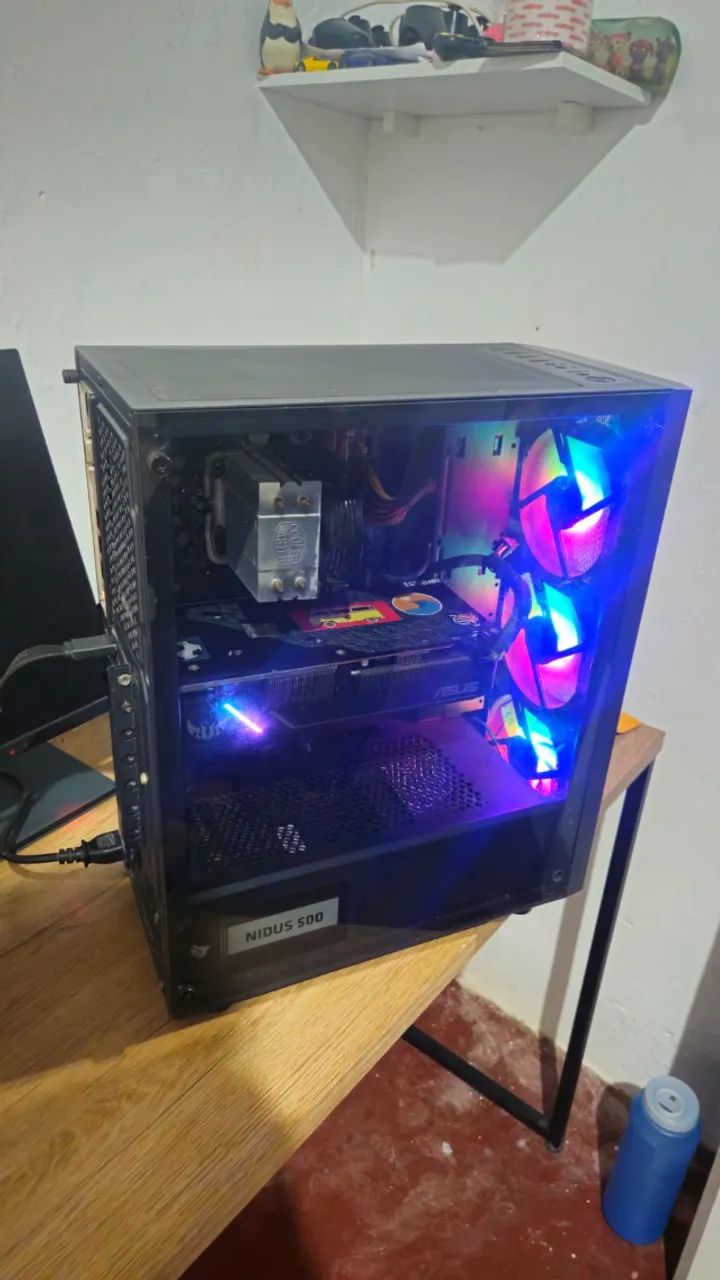 PC Gamer Pichau - i3 10100f | Placa 6GB 256Bits | SSD 1TB | 16GB RAM - Foto 2