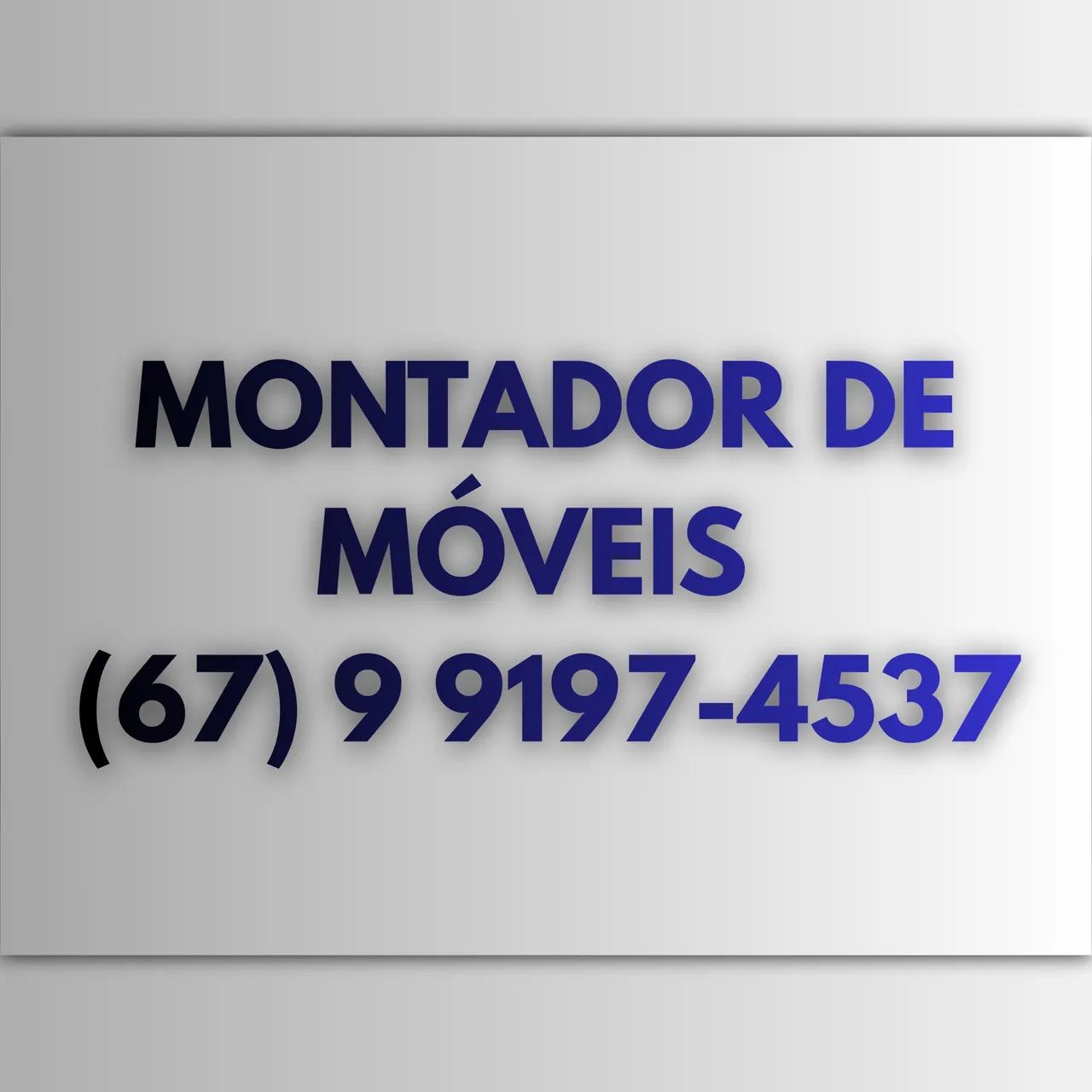 MONTADOR DE MÓVEIS 
