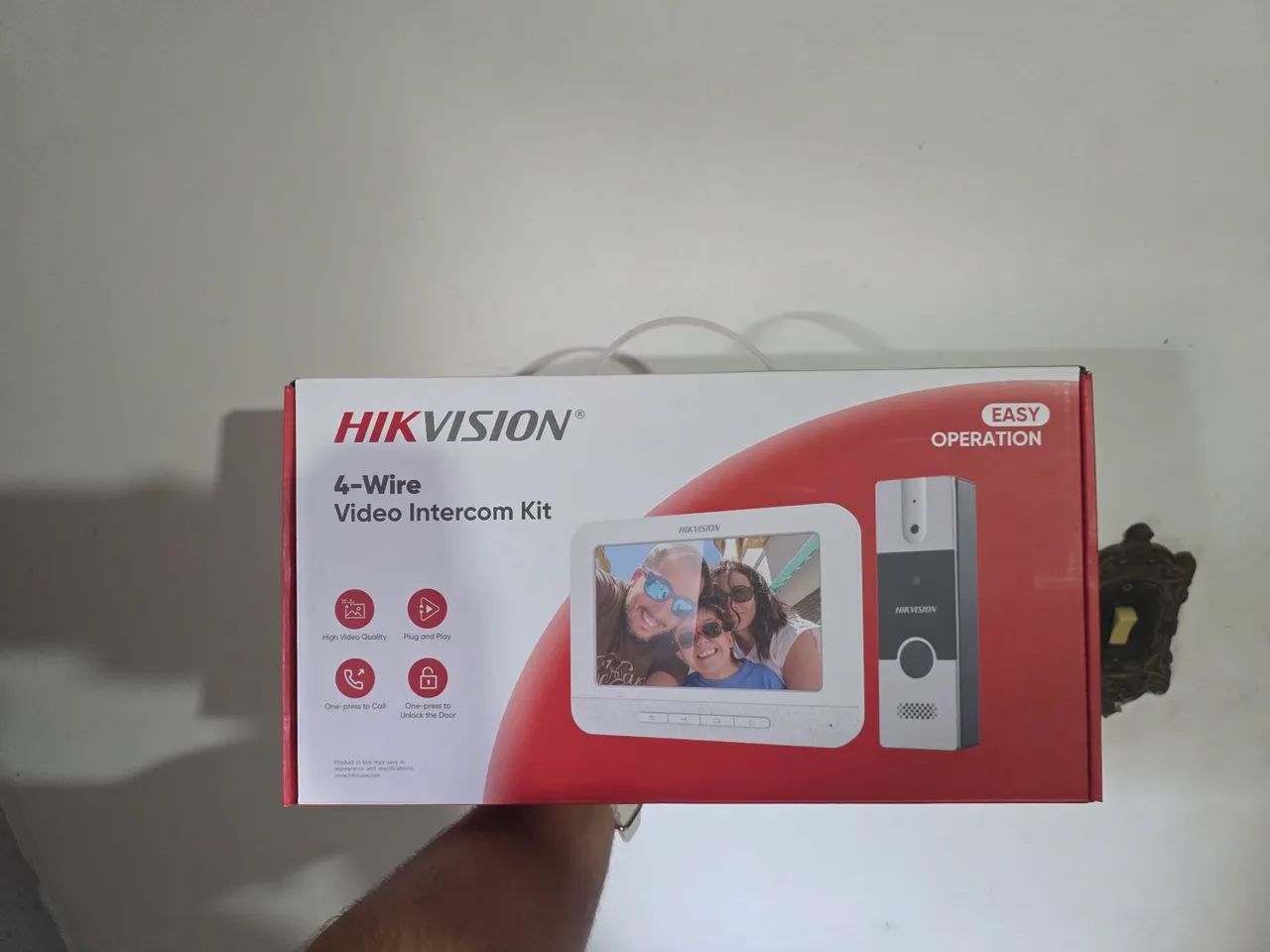 Interfone com Câmera Hikvision | Novo na Caixa 