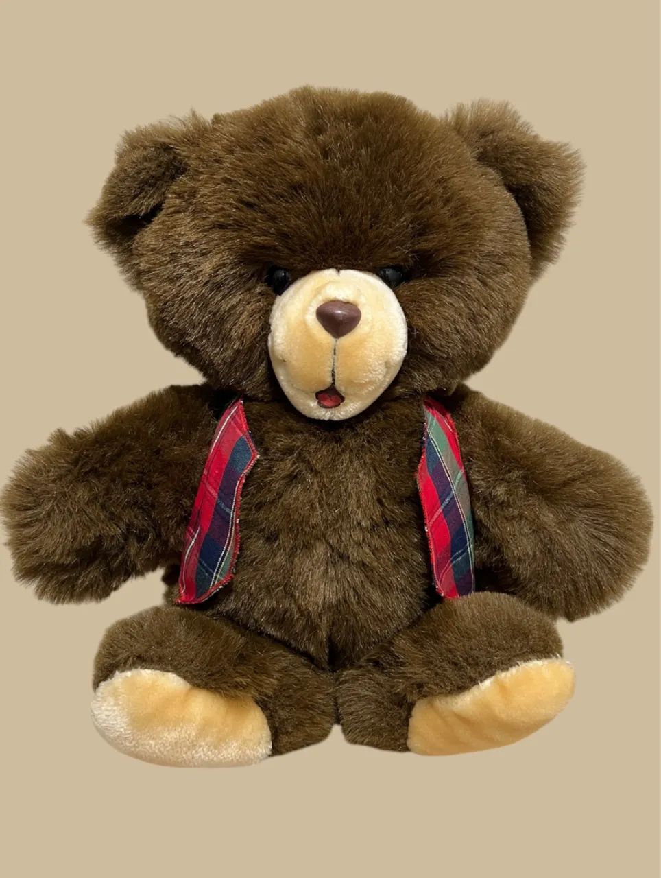 ANTIGO URSO DE PELÚCIA MARITEL BRINQUEDO COM CGC