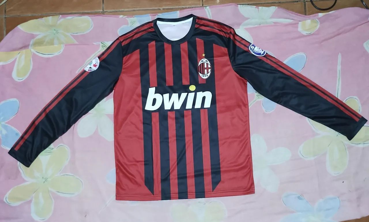 Camisa Milan Seedorf - Foto 2