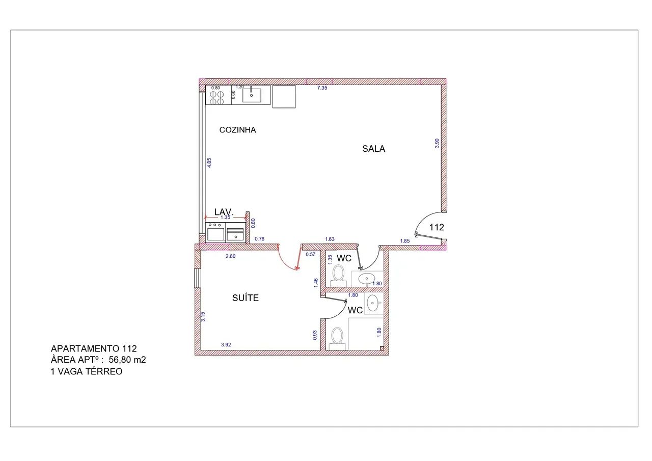 Apto novíssimo no Brooklin c/1 suite 1 vaga em condomínio com piscina ( leia descrição tot - Foto 18