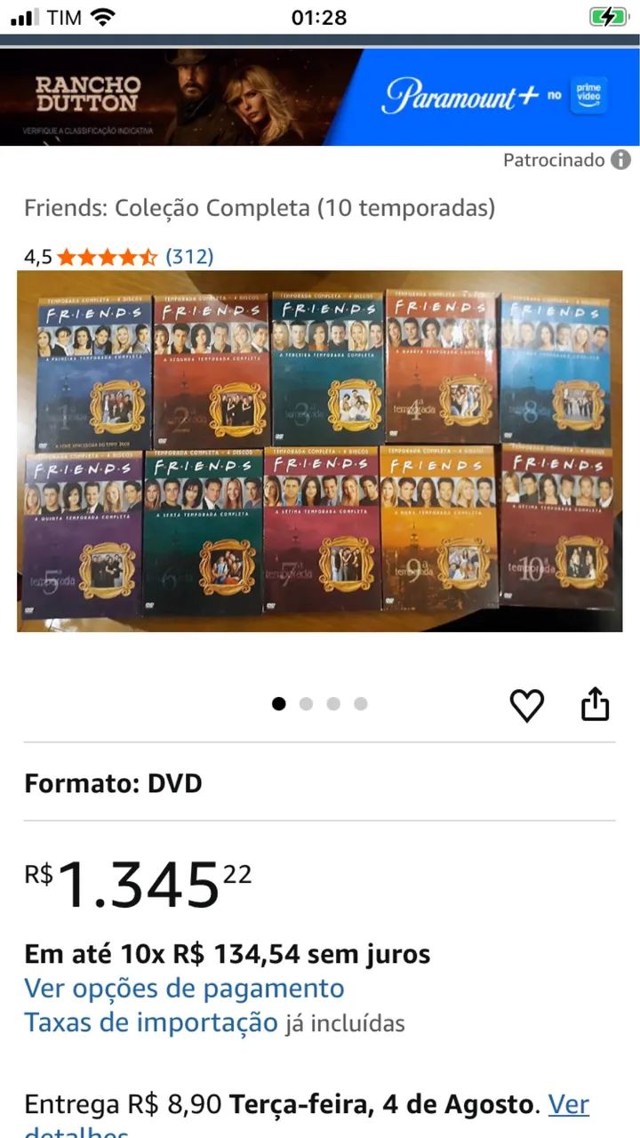 SÓ HOJE:EDIÇÃO COMPLETA FRIENDS (. 10 temporadas)  - Foto 3
