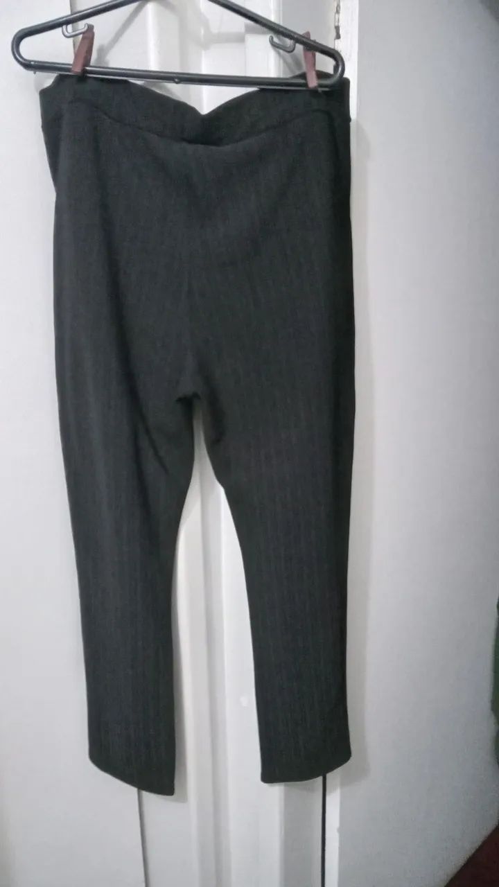 Calça  de lã quentinha marrom  GG - Foto 3