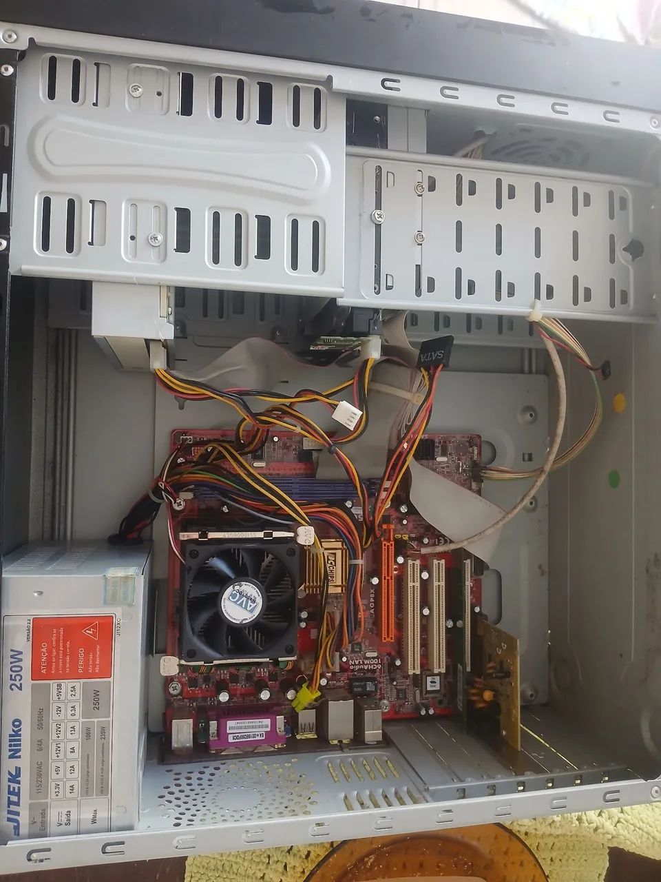 Cpu e peças para computador tudo por 100reais 