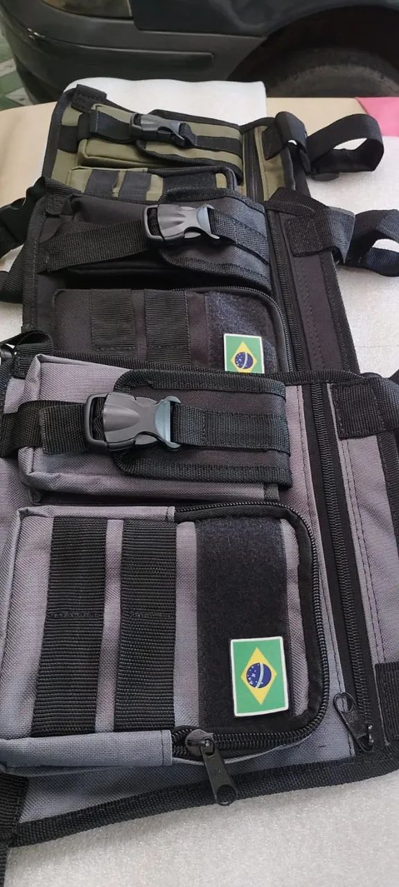 Pochete Peitoral Estilo Colete - Foto 4