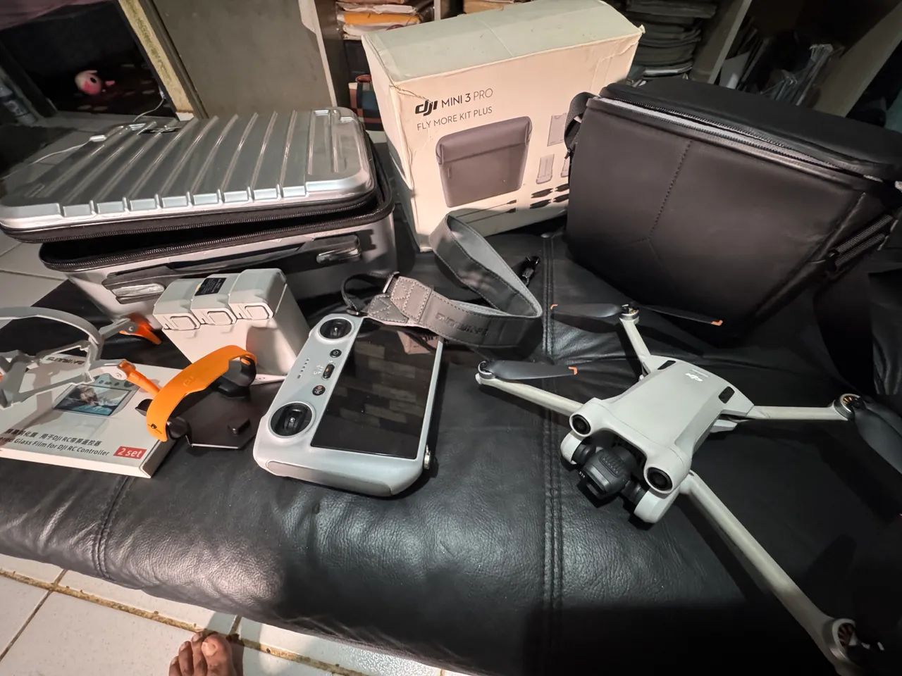 Drone Dji Mini 3 Pro combo Plus com Case Rígida