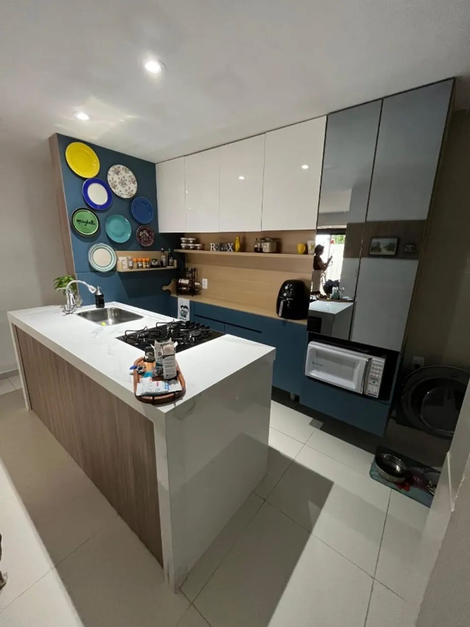 Apartamento térreo com área privativa e área de lazer completa - Foto 4