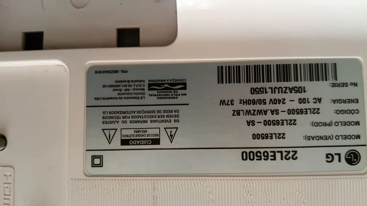 Tv LG Rosa 22 polegadas  - Foto 4