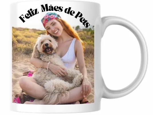 Canecas com Tema MÃES DE PETS - Foto 3