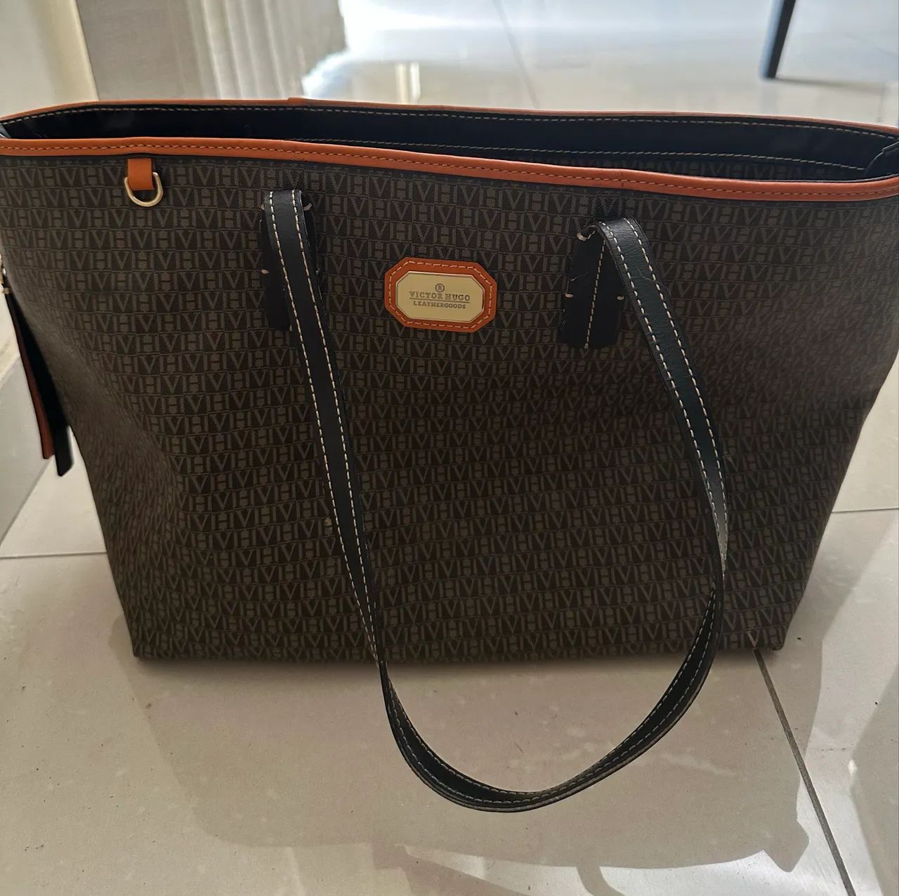 Bolsa Victor Hugo Original Couro
