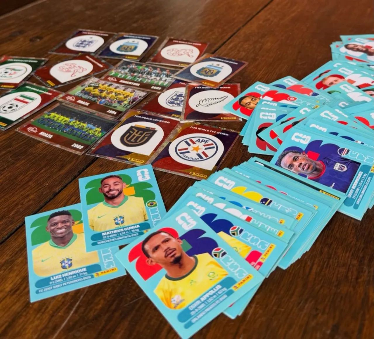 Figurinhas Copa Mundo 2026 avulsas novas