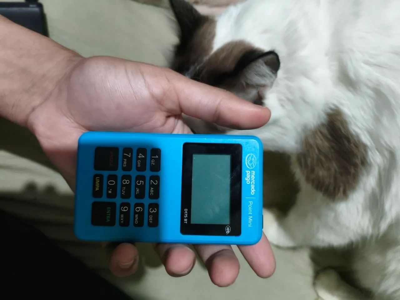 Máquina de cartão NFC mercado Pago - Foto 5