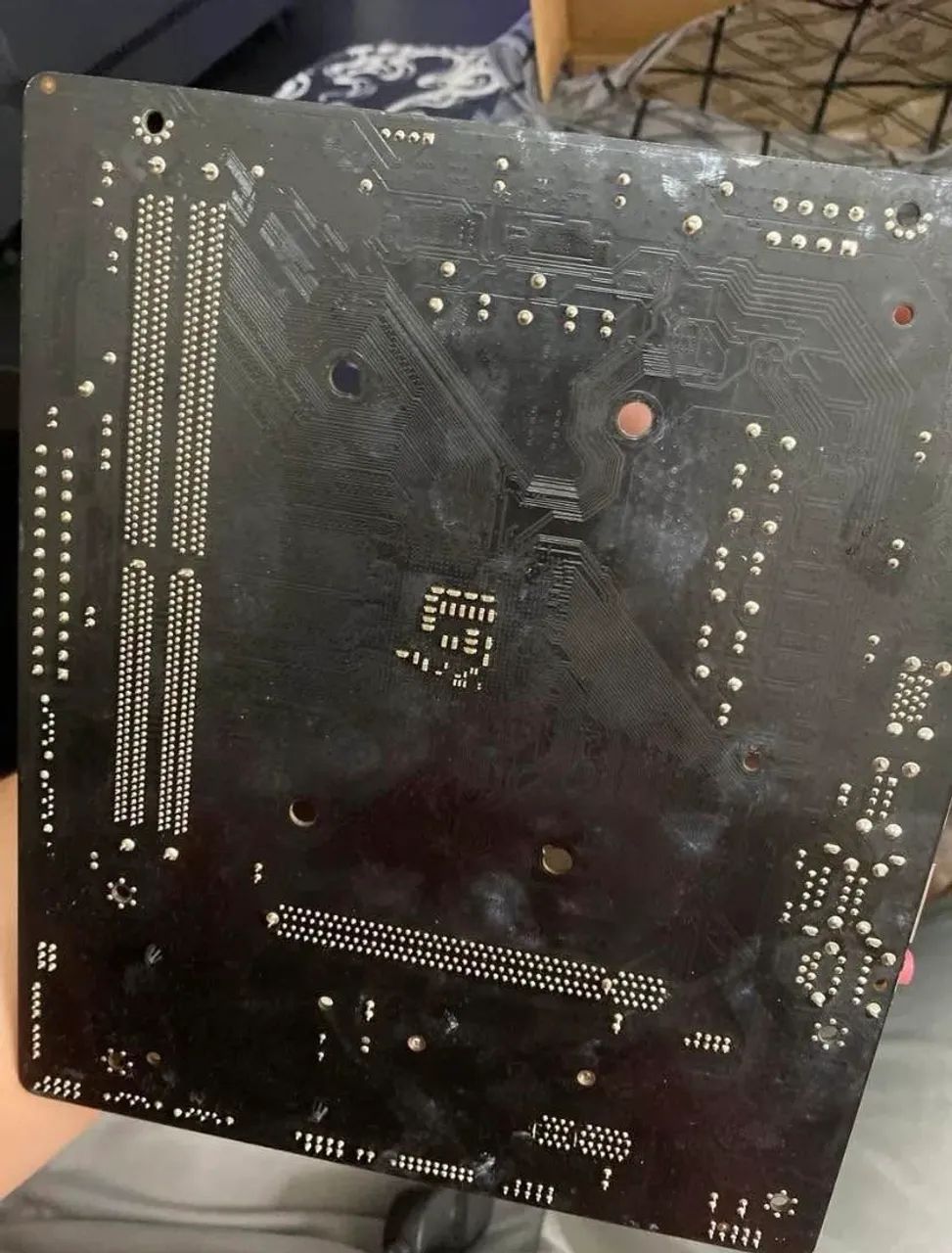 Placa mãe soyo A520m, Socket AM4 (defeito) - Foto 3