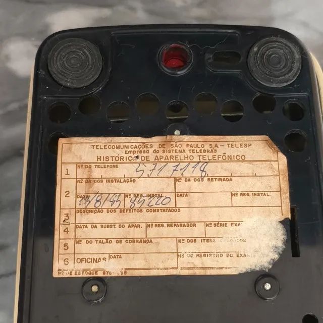 Telefone de disco Starlite GTE Telebrás 1981 | Vintage - Foto 4