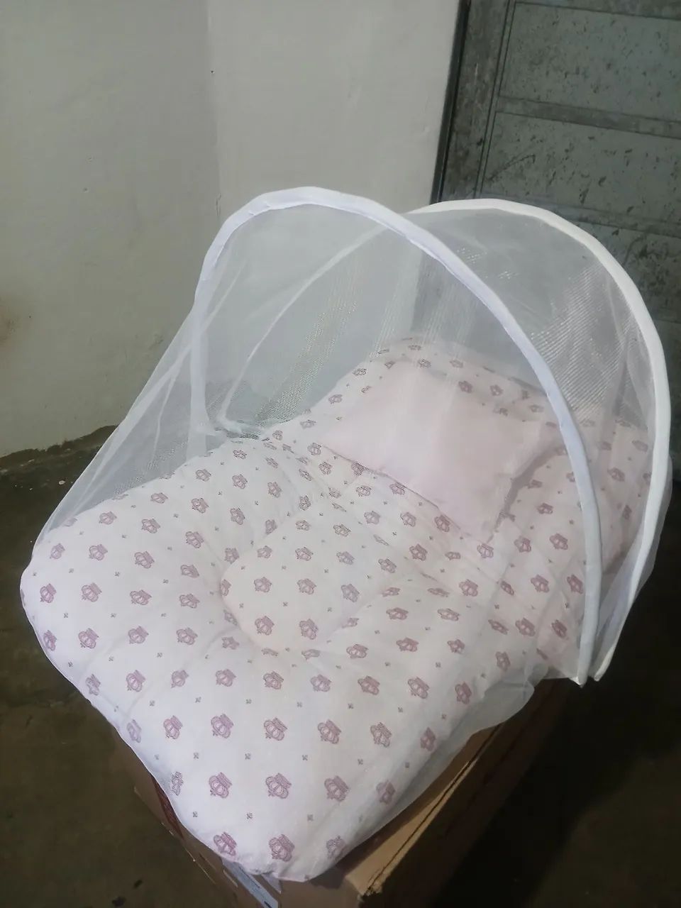 Ninho para bebê rosa - Foto 4