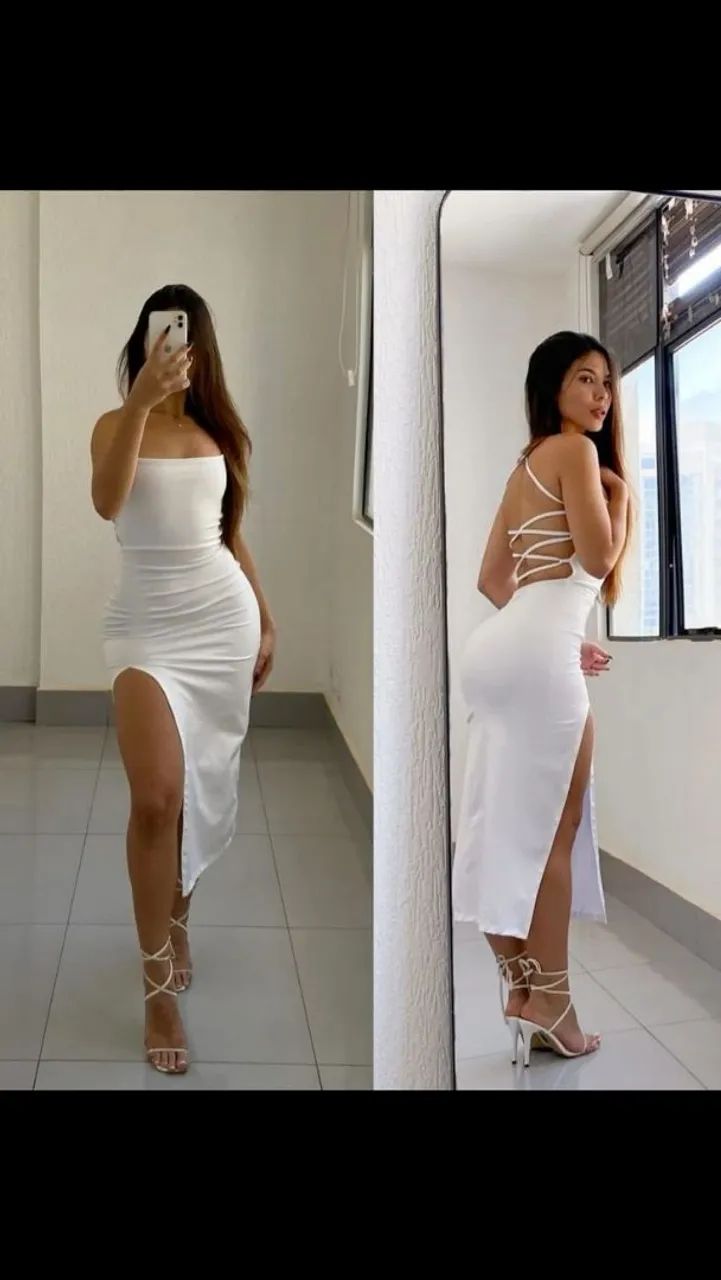 VESTIDO LONGO BRANCO 