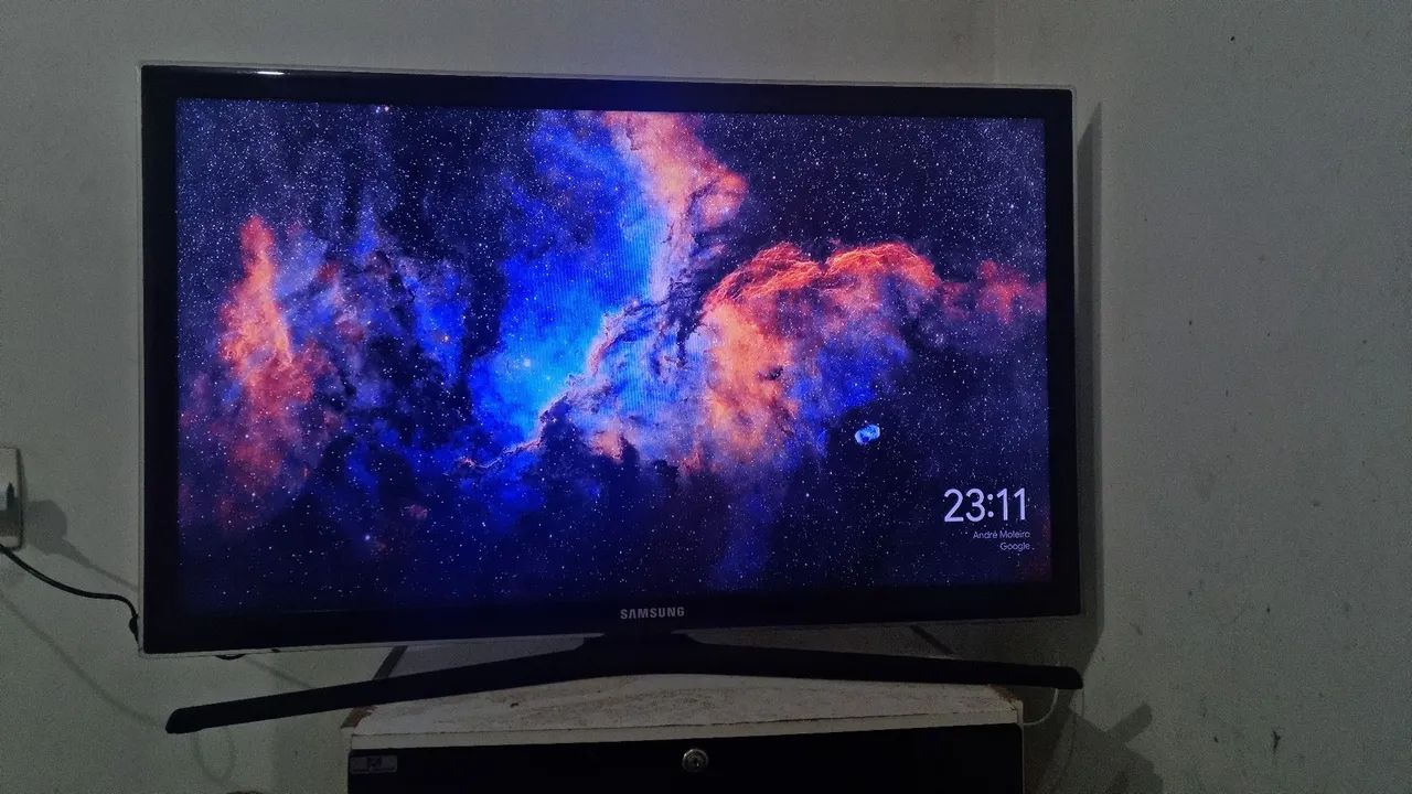 Tv Samsung 40 polegadas com Google chromecast 