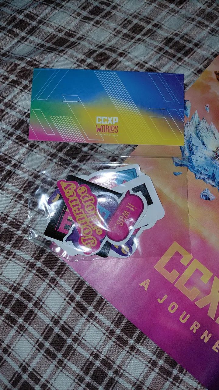 Kit Colecionável CCXP Worlds & Amazon Prime Video - Raro - Foto 2