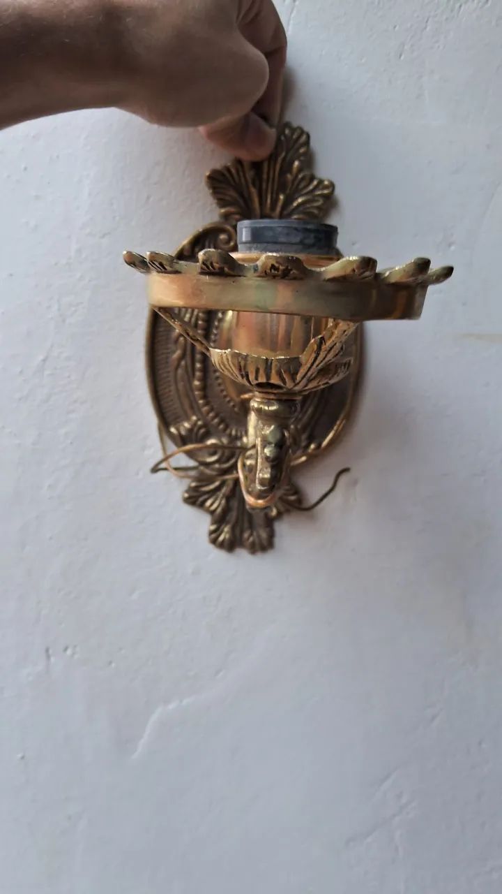 Lustre de bronze  - Foto 3