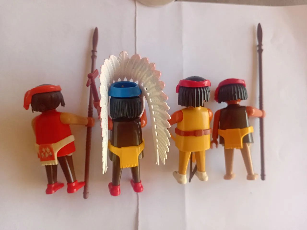 Playmobil Chefe Apache e Guerreiros Indigenas - Foto 2