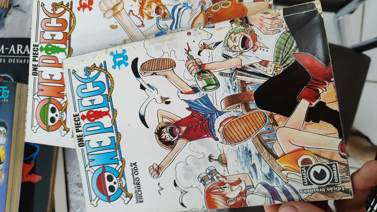 Mangás One Piece Conrad - Vol. 1 a 22 (até cap. 99) - Livros e
