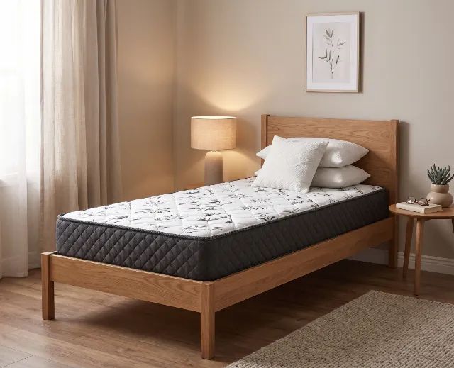 Colchão Solteiro Espuma D28 Premium Dupla Face 88x188x14 - Foto 2