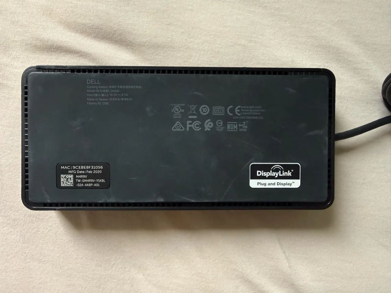 Docking Station Dell, modelo: D6000 - Foto 2