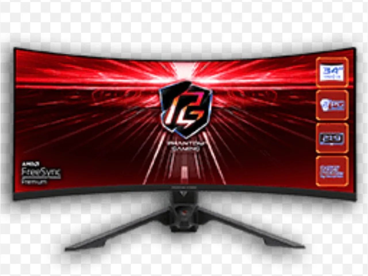 Monitor 34 polegadas Asrock modelo PG34WQ15R3A - Foto 3