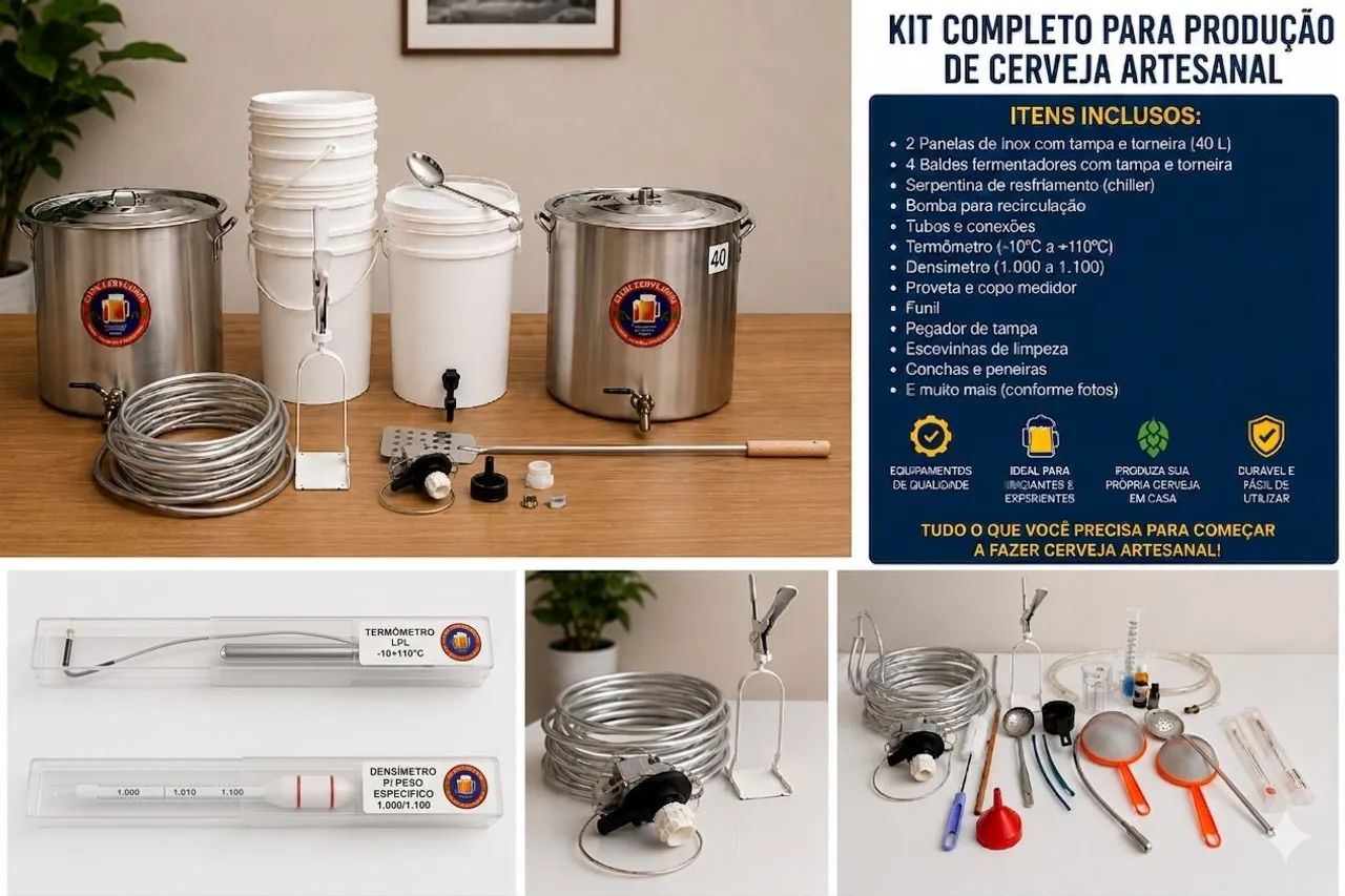 Kit Cervejeiro Completo